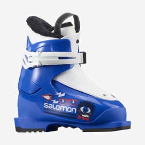 Kids' Salomon T1 Ski Boots Blue / White | IN3611XYU