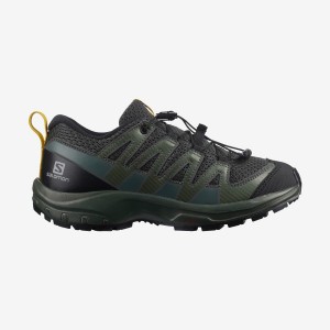 Kids' Salomon XA PRO V8 Hiking Shoes Black | IN3582LIS