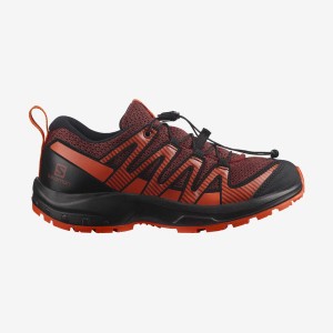 Kids' Salomon XA PRO V8 Trail Running Shoes Orange | IN3593RVD