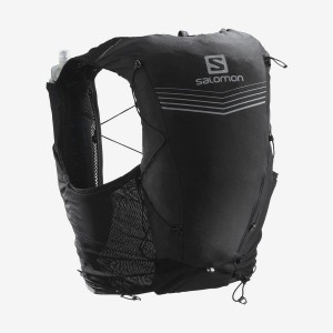 Men's Salomon ADV SKIN 12 Running Packs Black | IN2502TCE