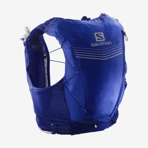 Men's Salomon ADV SKIN 12 Running Packs Purple | IN2505ILH