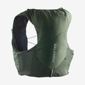 Men's Salomon ADV SKIN 5 Running Packs Olive | IN2517LIS