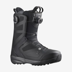 Men's Salomon DIALOGUE DUAL BOA WIDE JP Ski Boots Black | IN2762TCE