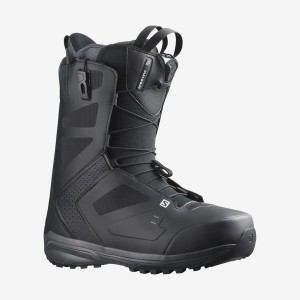 Men's Salomon DIALOGUE WIDE Ski Boots Black | IN2757MQZ