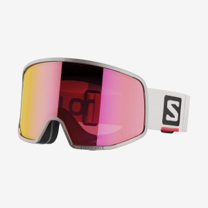 Men's Salomon LO FI SIGMA Goggles White | IN2723JPQ