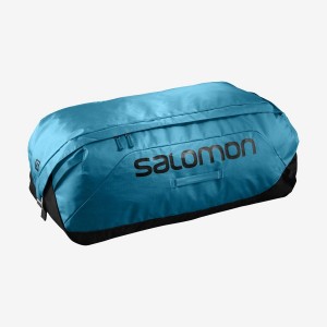 Men's Salomon OUTLIFE DUFFEL 100 Bags Blue | IN2603WNB