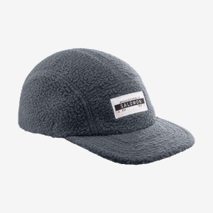 Men's Salomon OUTLIFE SWEET FLEECE Hats Grey | IN2643HAP