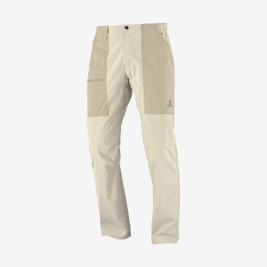 Men's Salomon OUTRACK Pants Brown | IN2440XYU