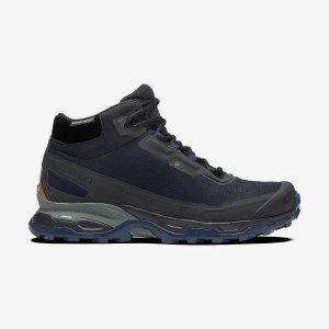 Men's Salomon SHELTER CSWP FOR CARHARTT WIP Sneakers Black / Grey | IN2231YXF