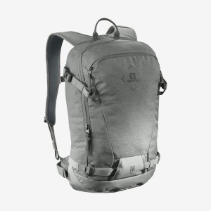 Men's Salomon SIDE 18 Backpacks Silver | IN2552EBC