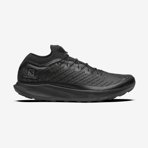 Men's Salomon S/LAB PULSAR BLACK LIMITED Sneakers Black | IN2177VRW