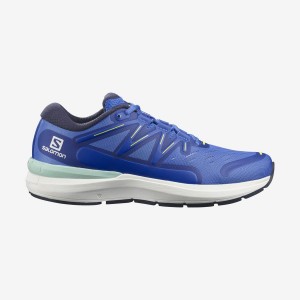 Men's Salomon SONIC 4 Confidence Running Shoes Blue | IN2148ZUT