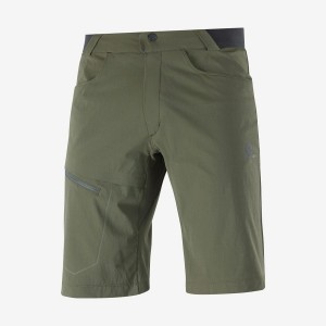 Men's Salomon WAYFARER Shorts Olive | IN2476SGL