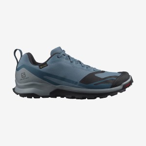 Men's Salomon XA COLLIDER 2 GORE-TEX Trail Running Shoes Blue | IN2125GSO