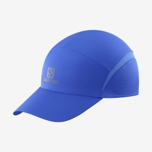 Men's Salomon XA Hats Blue | IN2628MQZ