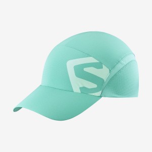 Men's Salomon XA Hats Mint | IN2627NWY