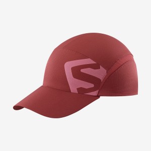 Men's Salomon XA Hats Red | IN2632SGL