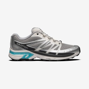 Men's Salomon XT-WINGS 2 ADVANCED Sneakers Silver | IN2166SGL