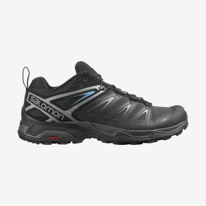 Men's Salomon X ULTRA 3 Hiking Shoes Black | IN2042RVD