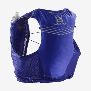 Women's Salomon ADV SKIN 5 Running Packs Blue | IN3329MQZ