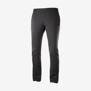 Women's Salomon AGILE WARM Pants Black | IN3229RVD