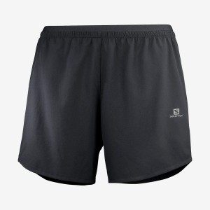 Women's Salomon CROSS 5'' Shorts Black | IN3280EBC