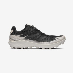 Women's Salomon CROSS ADVANCED Sneakers Black / White | IN2924AHK