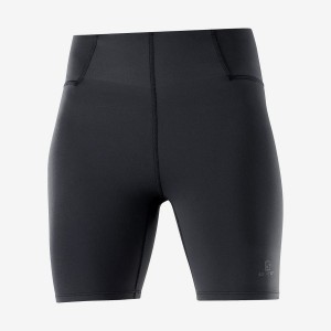 Women's Salomon CROSS MULTI 7'' Shorts Black | IN3259GSO