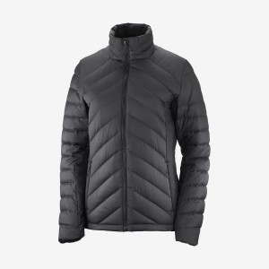 Women's Salomon ESSENTIAL XWARM DOWN INSULATED Jackets Black | IN3174QMA