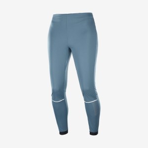 Women's Salomon LIGHT SHELL Pants Blue | IN3238SGL