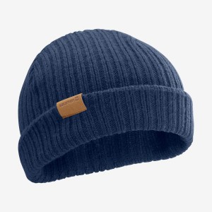 Women's Salomon OUTLIFE FISHERMAN Hats Navy | IN3435WNB