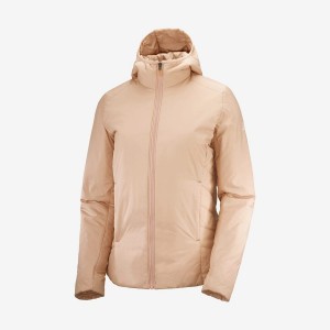 Women's Salomon OUTRACK INSULATED Jackets Pink | IN3170VRW