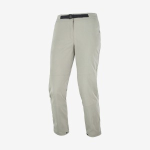 Women's Salomon OUTRACK Pants Beige | IN3235PJJ