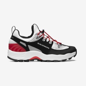 Women's Salomon RAID WIND Sneakers White / Black | IN2971YXF