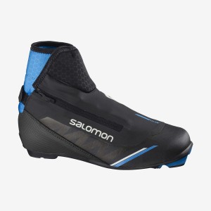 Women's Salomon RC10 PROLINK Ski Boots Black / Blue | IN3575SGL