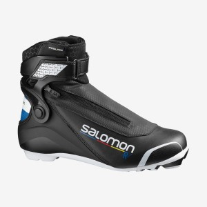 Women's Salomon R/PROLINK Ski Boots Black / Blue | IN3574AHK