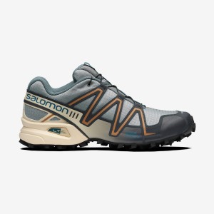 Women's Salomon SPEEDCROSS 3 Sneakers Blue | IN2967WNB