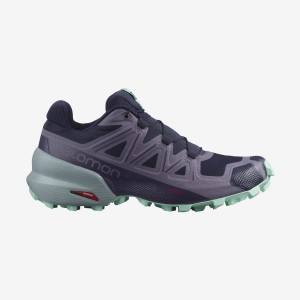 Women's Salomon SPEEDCROSS 5 Trail Running Shoes Purple | IN2884CTV