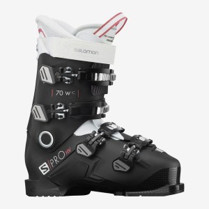 Women's Salomon S/PRO HV 70 W IC Ski Boots Black / White | IN3550SGL