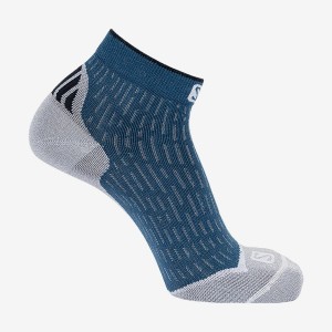 Women's Salomon ULTRA ANKLE Socks Blue | IN3486QMA