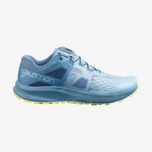 Women's Salomon ULTRA W /PRO Trail Running Shoes Blue | IN2852JPQ