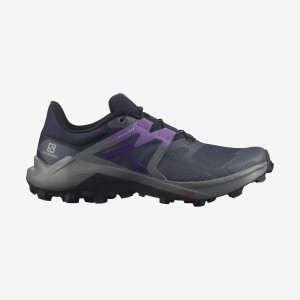 Women's Salomon WILDCROSS 2 Trail Running Shoes Purple | IN2845JPQ