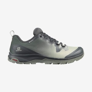 Women's Salomon WoVAYA GORE-TEX Hiking Shoes Olive | IN2782BEX