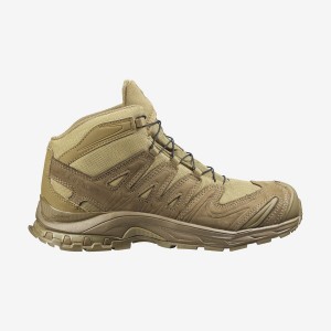 Women's Salomon XA FORCES MID Boots Brown | IN3034HAP