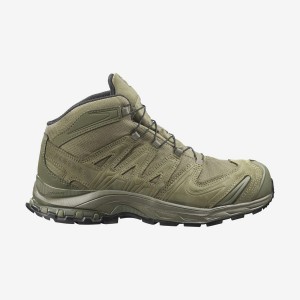 Women's Salomon XA FORCES MID EN Boots Green | IN3025ILH