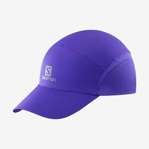 Women's Salomon XA Hats Purple / Blue | IN3463AHK