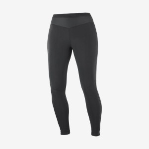 Women's Salomon XA WARM Pants Black | IN3253QMA