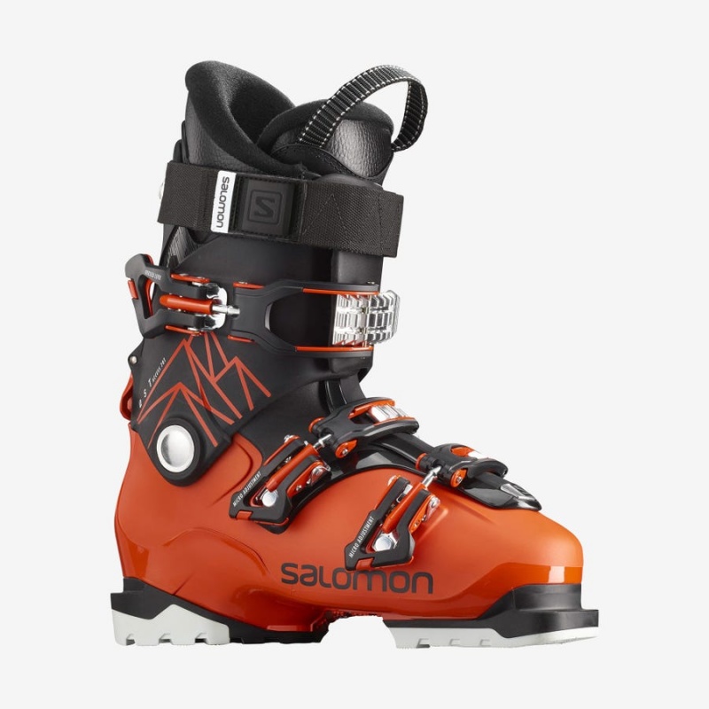 Kids\' Salomon QST ACCESS 70 T Ski Boots Orange / Black | IN3619AHK