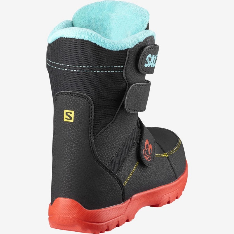 Kids' Salomon WHIPSTAR Ski Boots Black | IN3608KOR