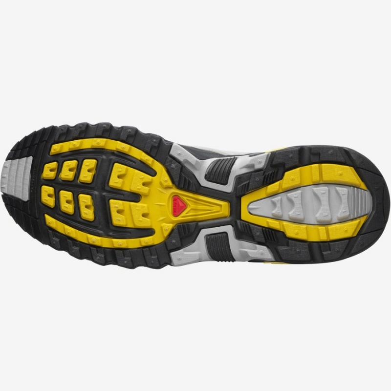 Men's Salomon ACS PRO ADVANCED Sneakers Grey / Yellow | IN2173LIS